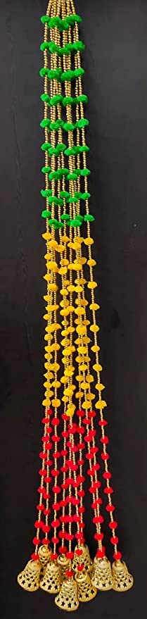 Well Art Gallery Stage Backdrop Decoration Items Sets for Festivals, Pooja, Haldi, Mehandi, Birthday, Anniversary, Wedding DIY Decoration Kits. (10 Pc Set)