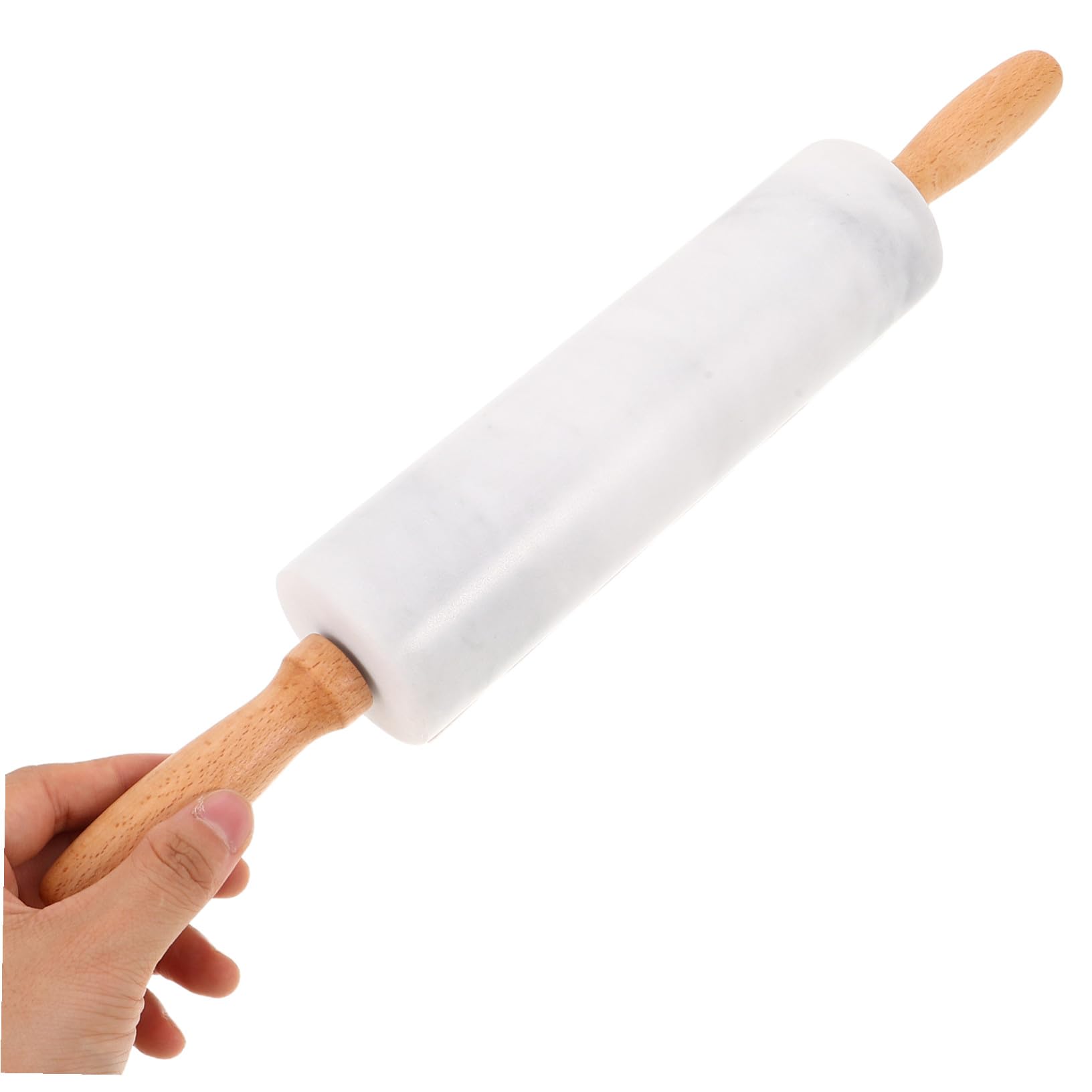 iplusmile 3 Piezas Rodillo de Mármol para Hornear Antiadherente Rodillo Profesional para Repostería Fondant Pan Pizza Herramienta de Repostería Doméstica Uso Doméstico