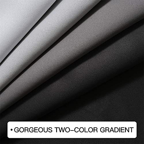 SK Studio Door Curtain for Enhanced Privacy, Blackout Room Divider Cover, Energy Efficient Grommet Closet Curtain for Hallway Bedroom - Blue 3, 47x47 Inches - Image 5