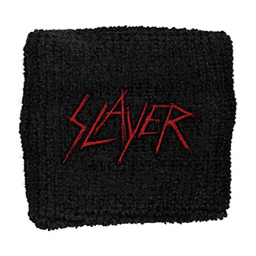 Slayer band logo sweatband pour absorber la transpiration en concert de metal