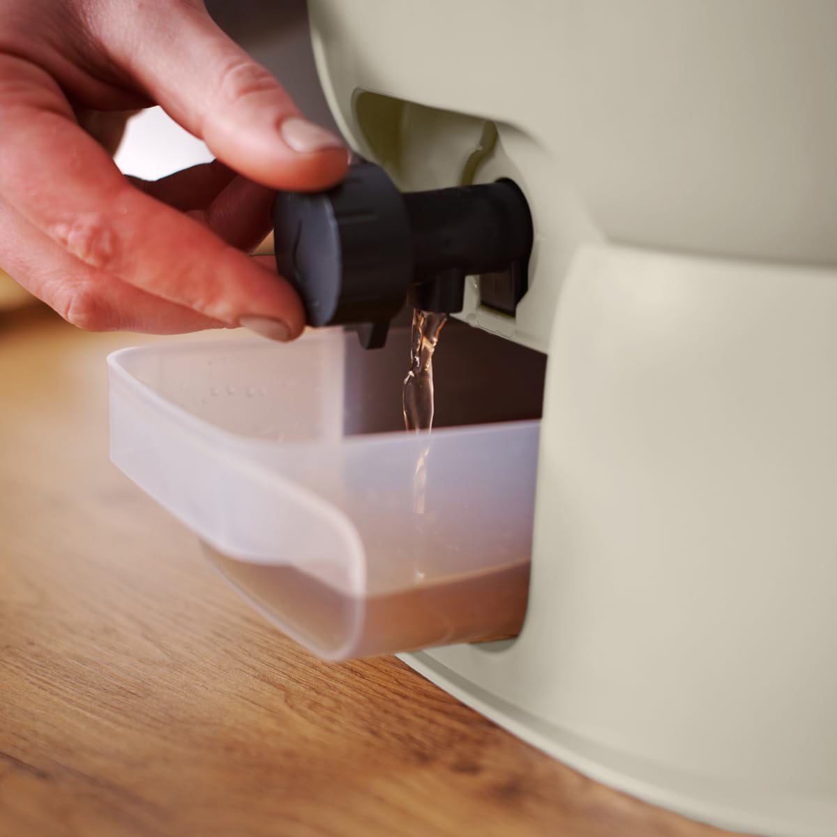Bokashi Organko Essential Crème (15,3L) | Kit 2 seaux à Compost Organique avec compacteur + 1kg d'Activateur EM-1 de Fermentation fabriqué en France