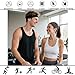 IMYORT 9PCS Headbands for Women and Men Stretchy Headband Soft Hair Band Fashion Head Bands for Women's Hair Workout Yoga Running Unisex Accessories Black