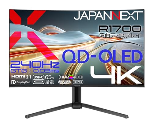 Amazon.co.jp: JAPANNEXT 31.5インチ 湾曲ゲーミングモニター JN