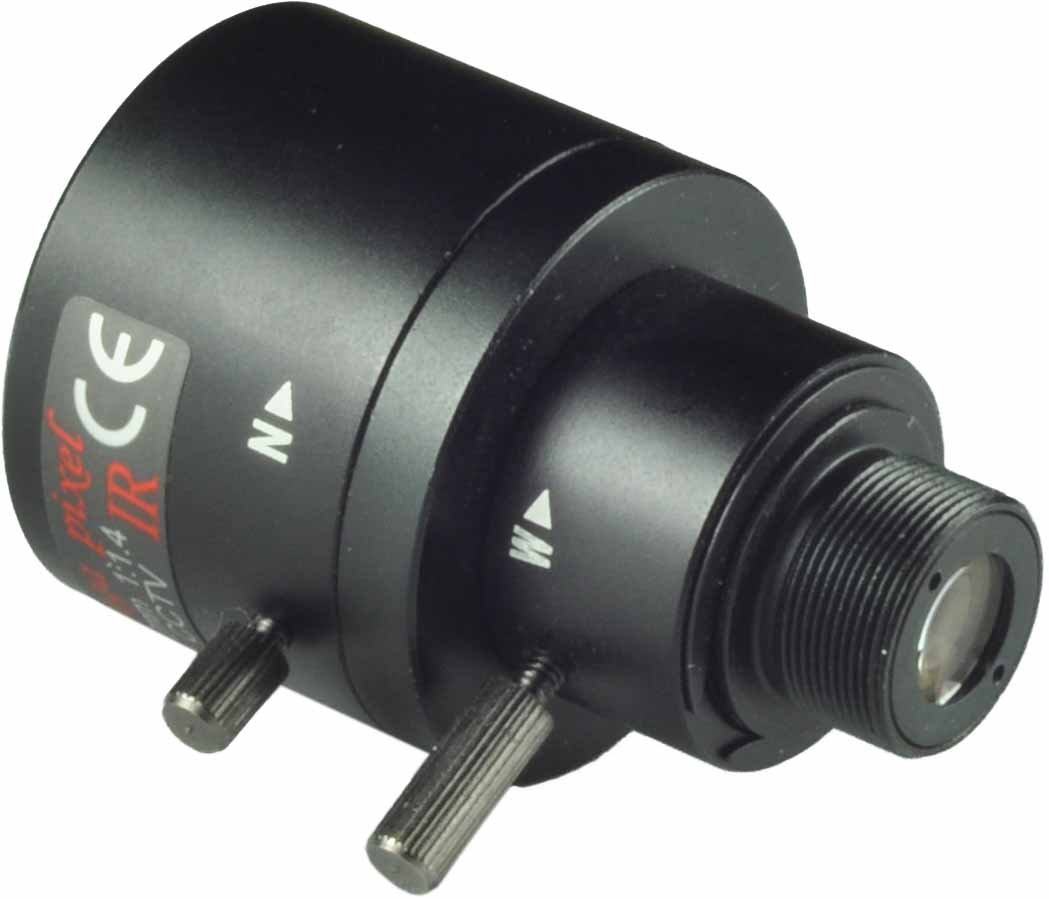 Varifocal Security Lens 1/3" 2.8-12mm, CCTV Lens, M12 Mount