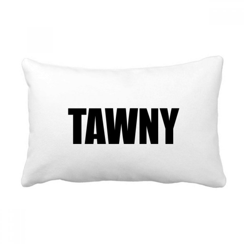 Coussin lombaire bicolore 40x60 cm noir et fauve DIYthinker pour la décoration du canapé