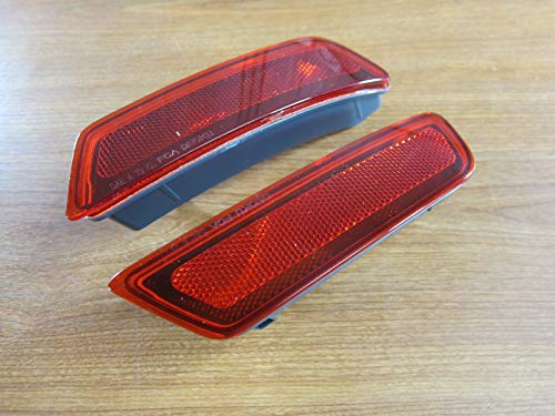 2019-2020 Jeep Cherokee Right & Left Rear Fascia Reflector Bezel New Mopar OEM