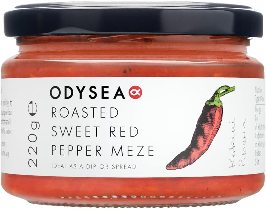 Roasted Sweet Red Pepper Meze, 220g