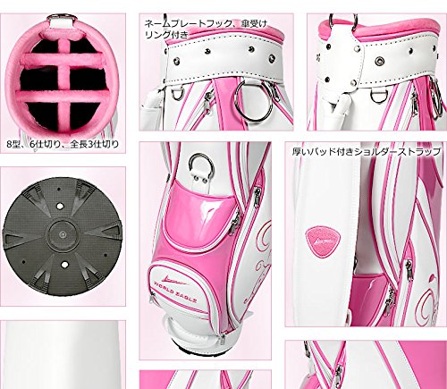 Amazon | アウトレット WORLD EAGLE G510 キャディバッグ レディース