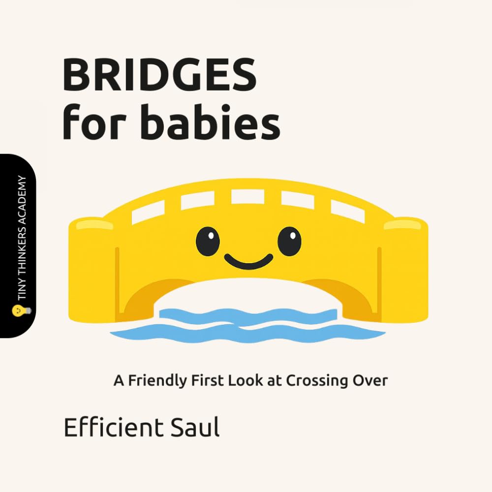 Bridges for Babies (Tiny Thinkers Academy): A Friendly First Look at Crossing Over (Tiny Thinkers Academy - STEM for Babies)