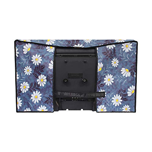 Image of DREAM CARE Double Use - Transparent & Printed Flap - 43 Inches LED TV Cover, Waterproof LED TV Cover for (LG, Samsung, Vu, Mi, Realme, TCL, Croma), SA010