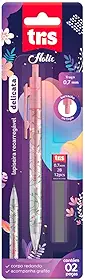 Lapiseira Tris Delicata 0.7 mm Cartela 2 Unidades