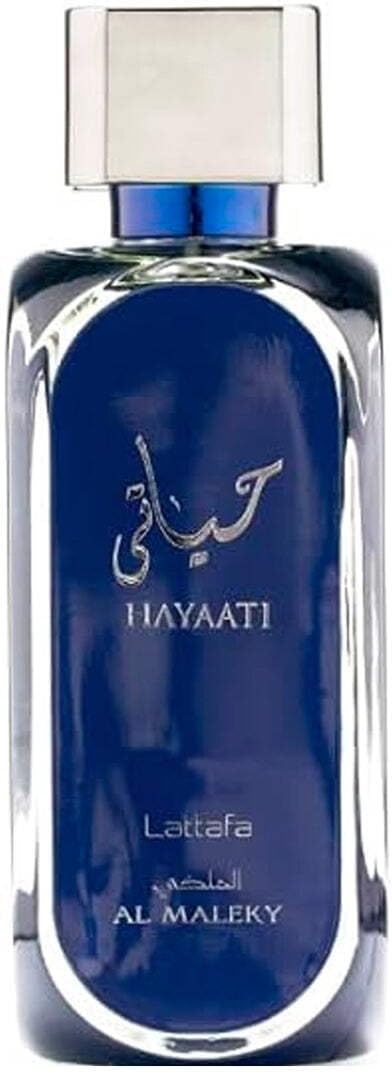 Lattafa Hayaati Al Maleky Eau de Parfum Spray for Men, 3.4 Ounce
