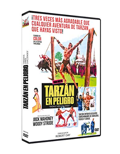 Tarzán en Peligro DVD 1963 Tarzan's Three Challenges