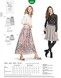 Nicht zutreffend Burda Patron 6357 Rock von 38 bis 48