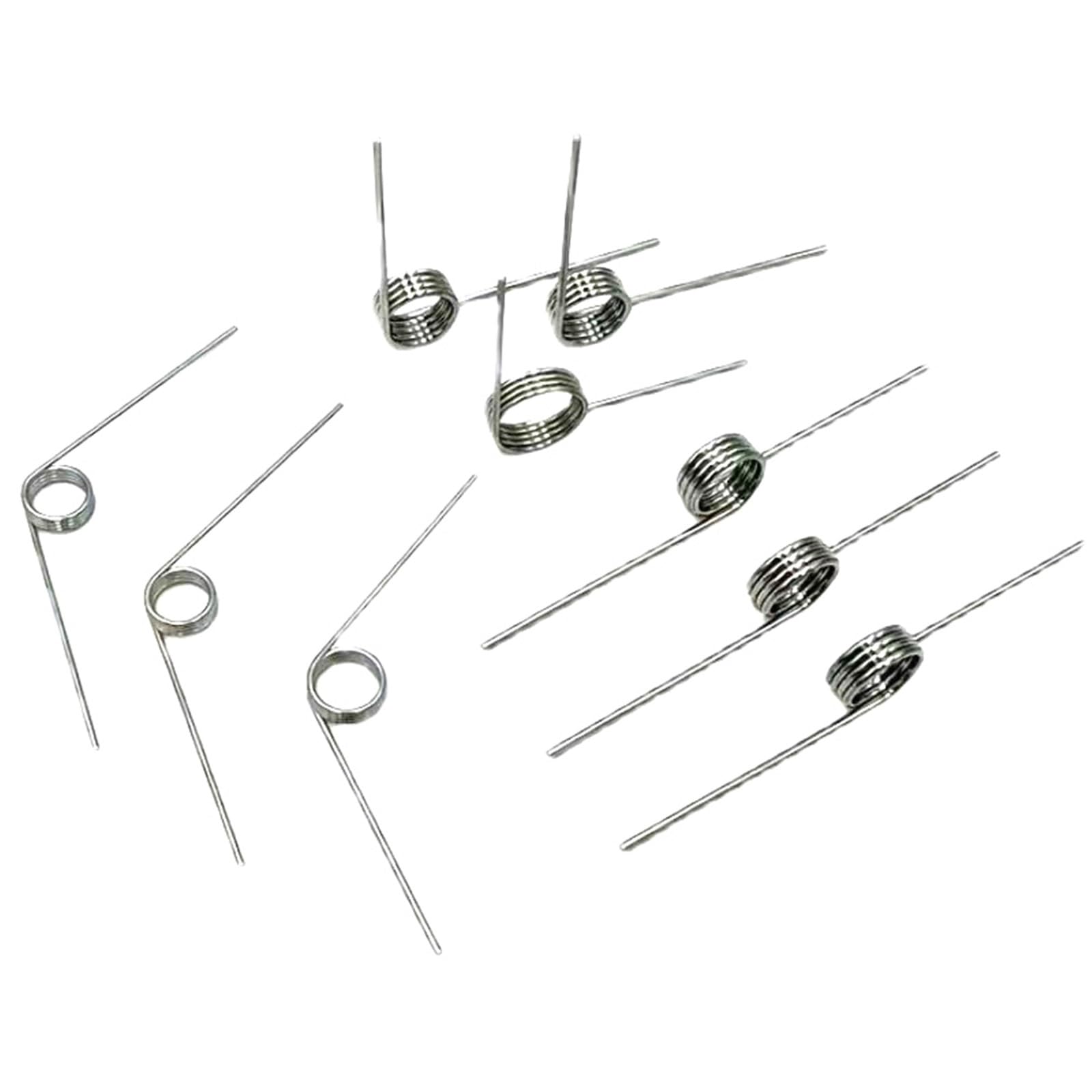Petit Ressort Torsion Rappel 20 Pièces 0.4mm Diamètre De Fil 304SUS Rotation Gauche V Ressort Torsion Tours 1 2 3 4 5 Retour Réinitialisation(3Lap,3.5mm,0.4mm(90Angle))