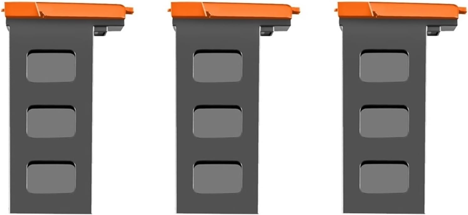 Genuine RG106 Drone Battery RG106 Pro Drone Battery 7.4V 3800mAh 28min Fright Time RG106 Drone Accessories Spare Battery(Orange X3)