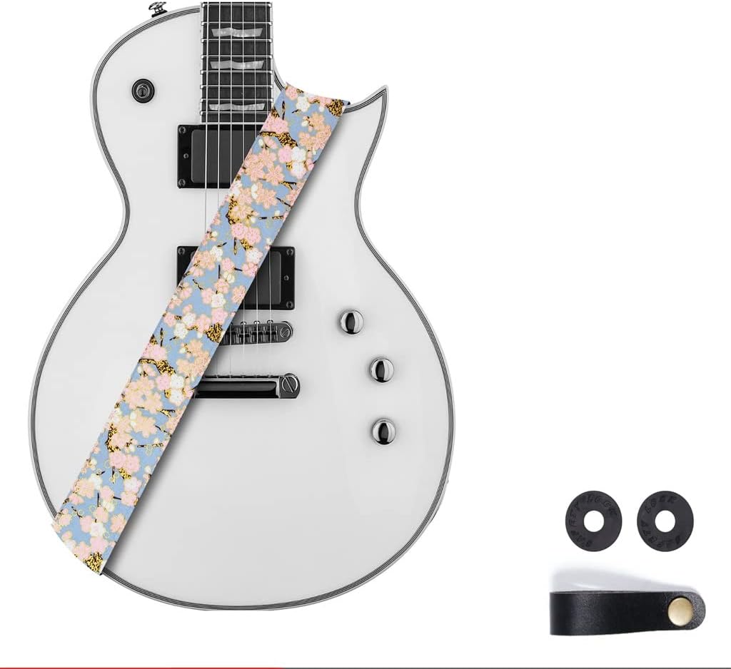 Acoustic Guitar Strap Printed Bass Messenger Strap Electric Guitar Strap Musical Instrument Accessories