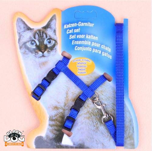 BLACK DOG Pet Cat Harness Leash Nylon Set (Small) (B07WSGQYSY) Amazon Price History, Amazon Price Tracker