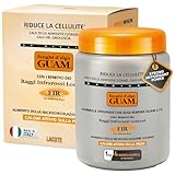 GUAM FIR Anti Cellulite Seaweed Hot Body Mud - 1kg Cellulite Remover for Flat Tummy & Waist - Belly Tightening Skin Firming Cream - INFRARED Body Warp Treatment - Boost Circulation, Improve Elasticity