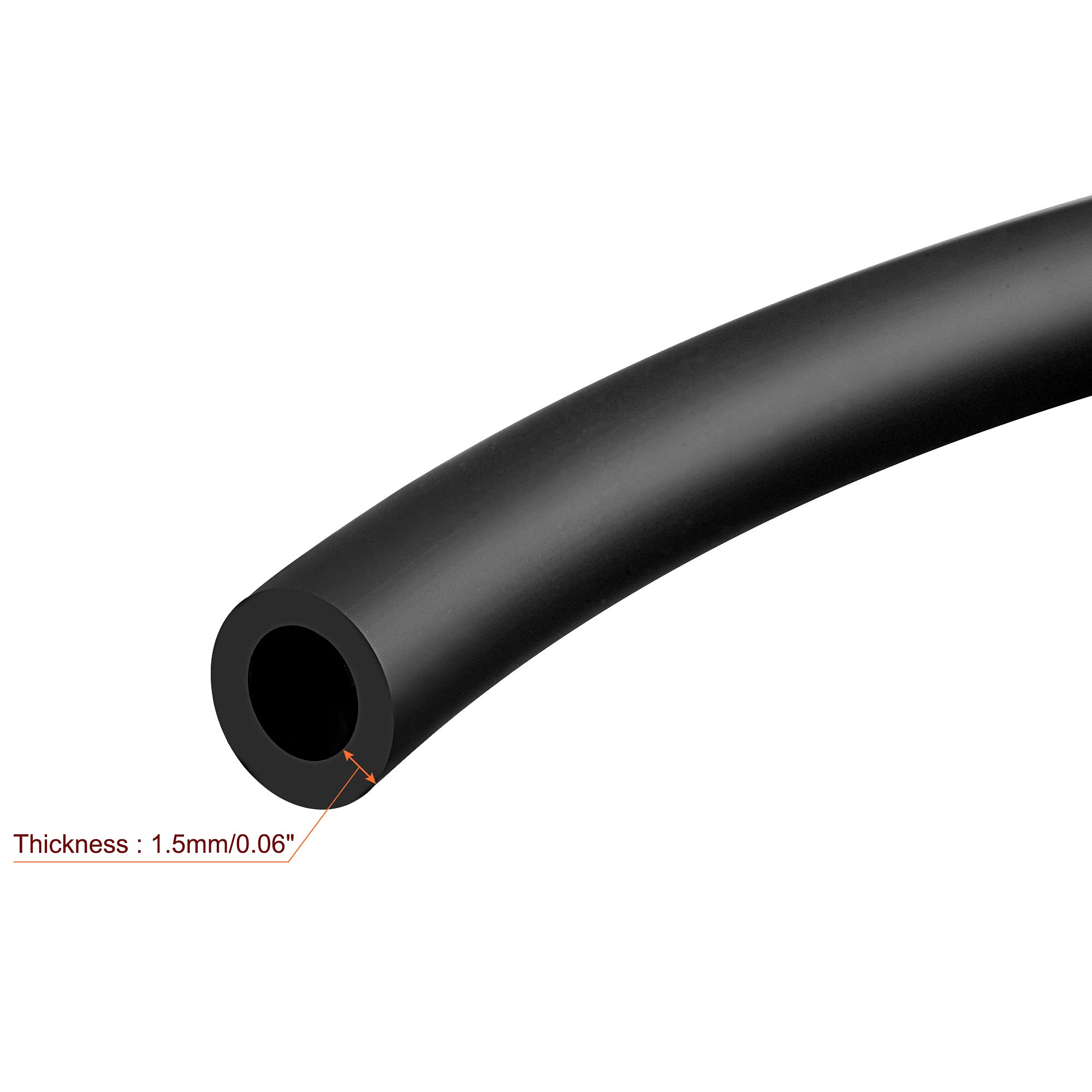 MECCANIXITY Tuyau De Carburant En PVC Pour Essence, 1,9 Cm X 0,6 Cm, 3 M, Rose Pour Tronçonneuses, Tondeuses à Gazon, Débroussailleuses, Souffleuses, Petits Moteurs