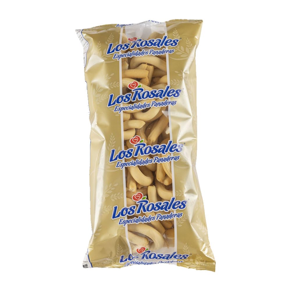 LOS ROSALES Rosquillas de pan, Caja 12 Bolsas de 220g, Picos de panadería