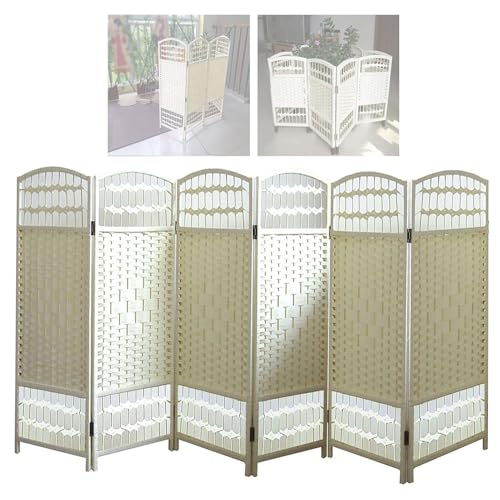 Cloison de séparation pour salon et dortoir, panneau de protection occultant en 6 pièces