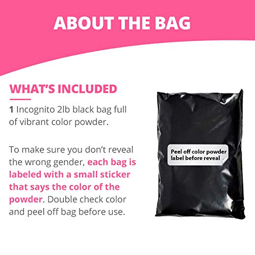 Hawwwy Colorful Powder for Gender Reveal Powder Burnout Baby Girl Announcement Colored Tannerite Surprise Holi Fun Game Motorcycle Exhaust Car Tires Truck Photography Packets (Pink 2lbs)