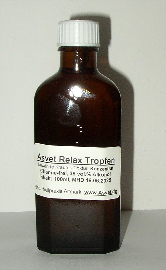 100ml Relax Tropfen, Aphrodisiaca Zubereitung ohne Chemie, handgemacht, vegan