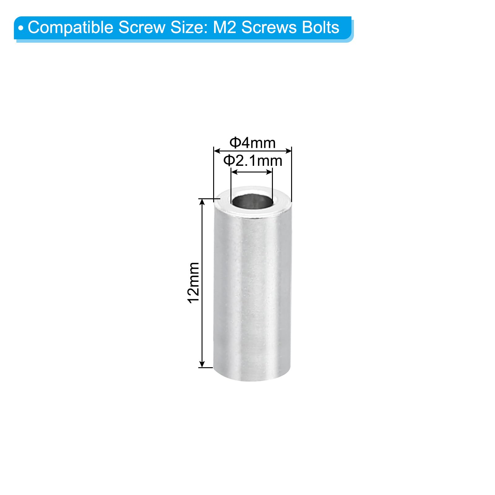 PATIKIL M2 Aluminum Spacers - Image 2