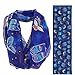 Laurel Burch Artistic Infinity Scarf (200 Indigo Cats)