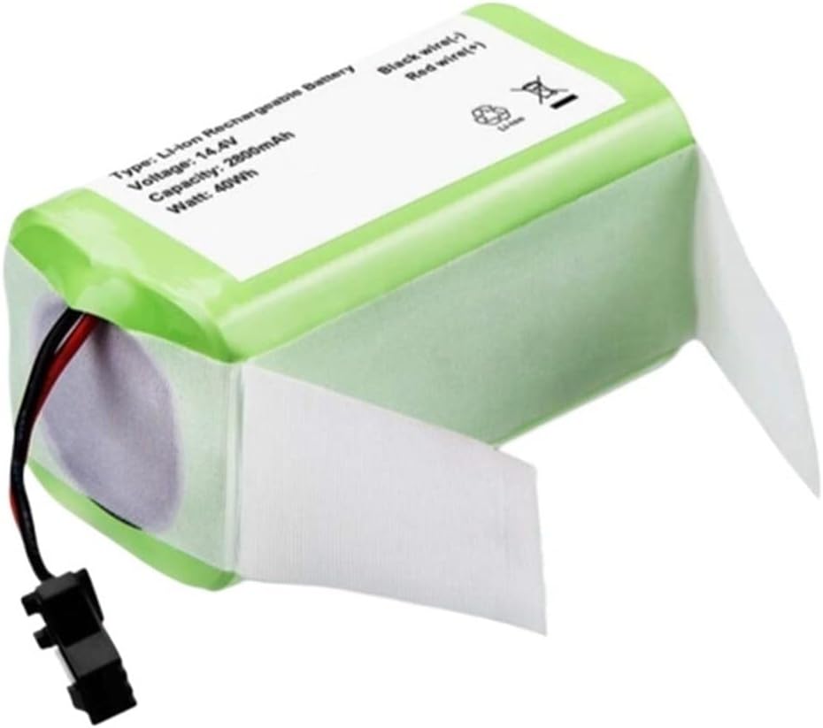 14.4V 2800mAh Replacement Battery，Compatible For RoboVac，11 11C 11S Plus 11S，Compatible For Ecovacs，N79 N79S N95 DN622 661 Robot Vacuum Cleaner Battery