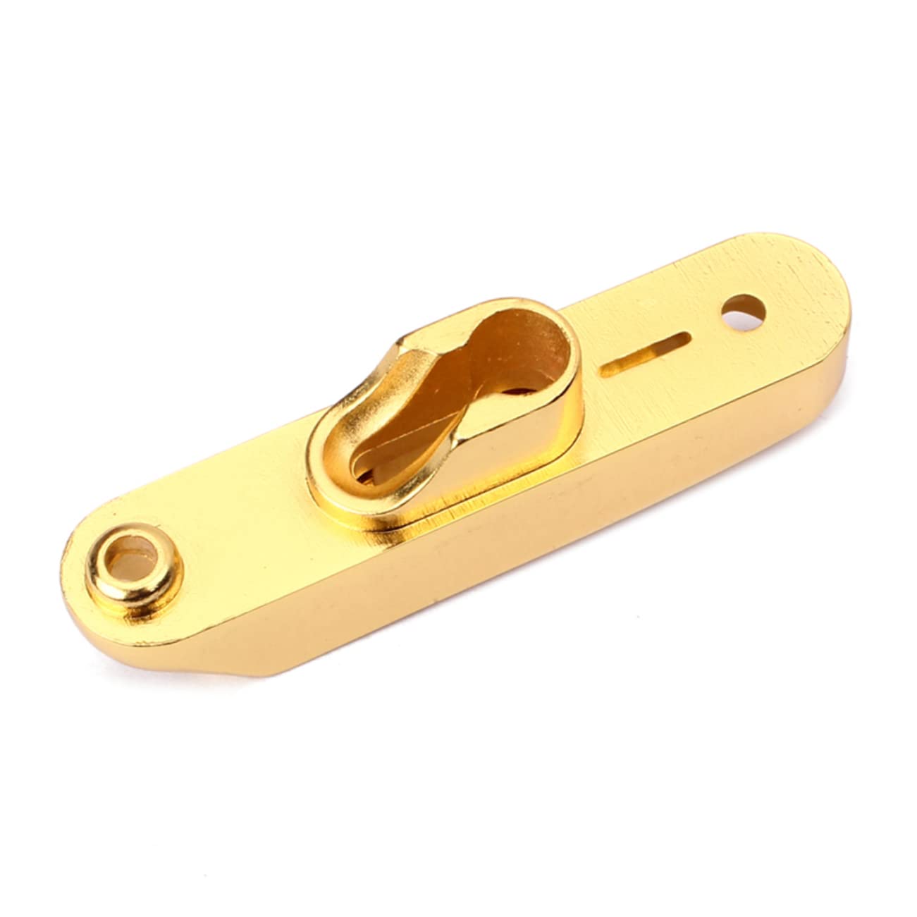 ifundom Guitar Bridge Parts 4 Pcs Bass Bridge Replacement Ga1112 Light Sturdy Zinc Alloy