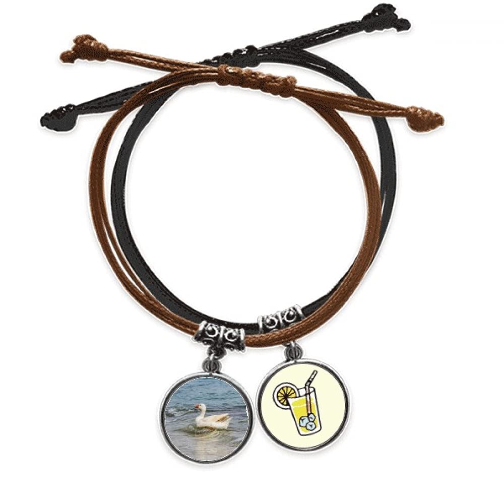 Bracelet de main eau de mer en cuir robuste pour peau sensible - 3