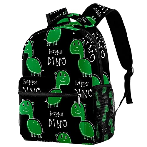 Sac à dos voyage noir dinosaures : le confort des enfants sur le campus