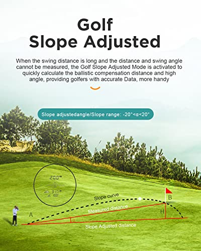 HYQNG-Telemetro-de-Golf-telemetro-de-Mini-Golf-de-600M-800M-1000M-Sistema-de-teleobjetivo-optico-de-Enfoque-Fijo-6X-medidor-de-Distancia-de-Medida-Deportiva-para-Caza-Caza-al-Aire-Libre