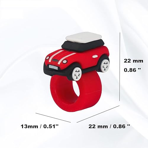 Miniatura 4 de Cubierta para botón de arranque del motor de automóvil, 4 piezas, anillo de botón de arranque de encendido y botón de interruptor interior, círculo