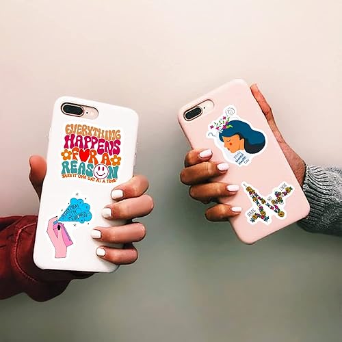 Miniatura 5 de Calcomanías estéticas de salud mental para álbum de recortes, 50 calcomanías de concientización sobre la salud mental, calcomanías de vinilo