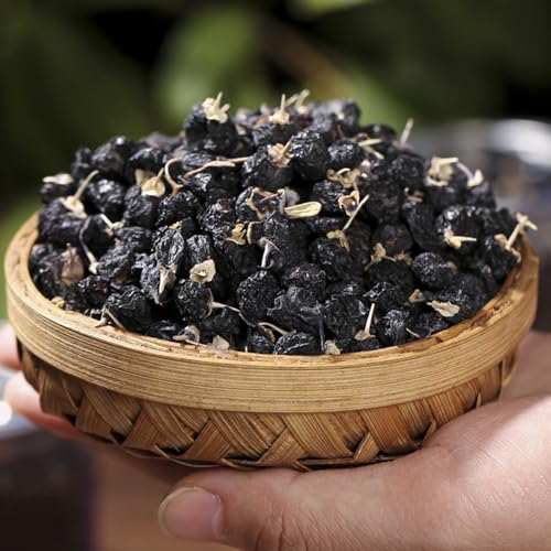 bacche di goji semi neri, decorazione da giardino per esterni bacche di goji biologiche da colonnari, esotiche resistenti, 300pcs