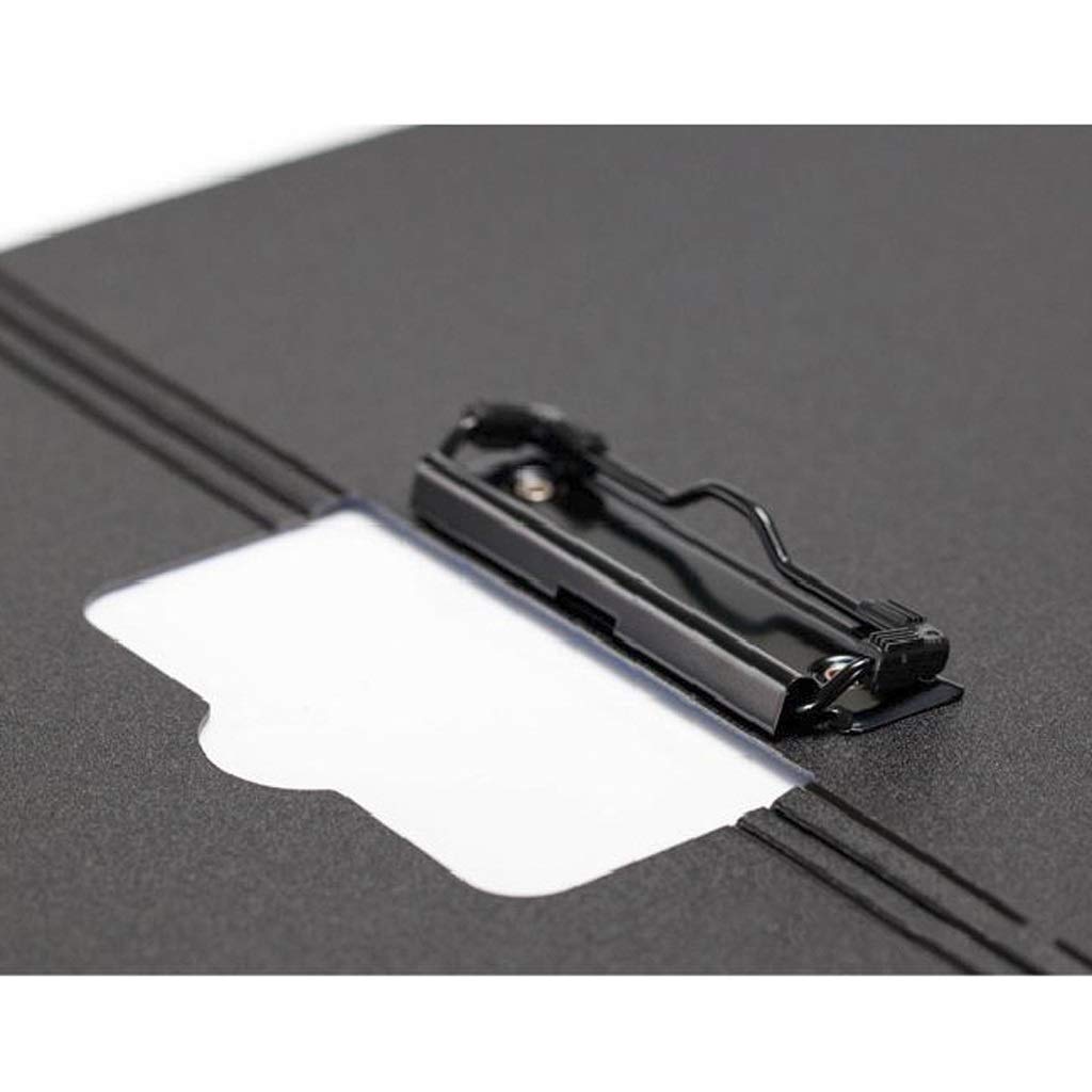 Mappen mit Taschen, Ordner-Berichtshülle mit Metallclip, 6-teiliges Set, Kunststoff-Aktenordner, Büro, Business, professionelles Briefpapier, Präsentationsordner in 6 Farben, Aktenordner (Farbe: Rot)