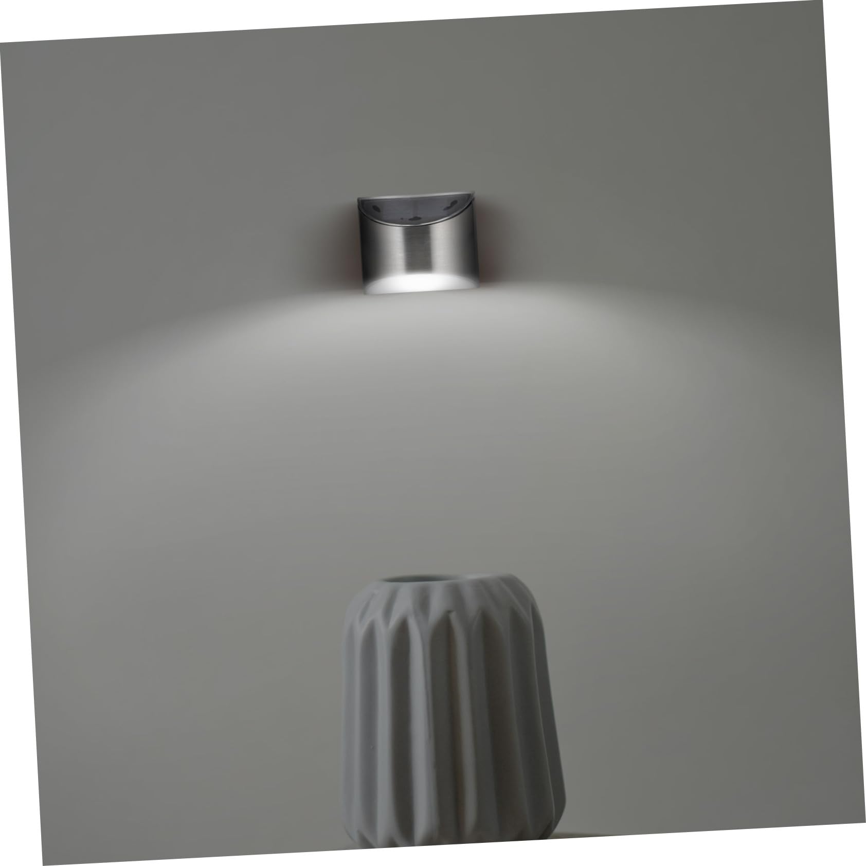 Housoutil Applique Murale Solaire LED en Acier Inoxydable 1,2 V 2 W