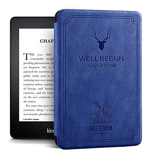 ProElite Case Cover for Kindle Paperwhite 12th Gen 7 inch Case, Smart Deer Flip case Cover for Amazon Kindle Paperwhite 12th Gen 7 inch Model, Dark Blue-image-34