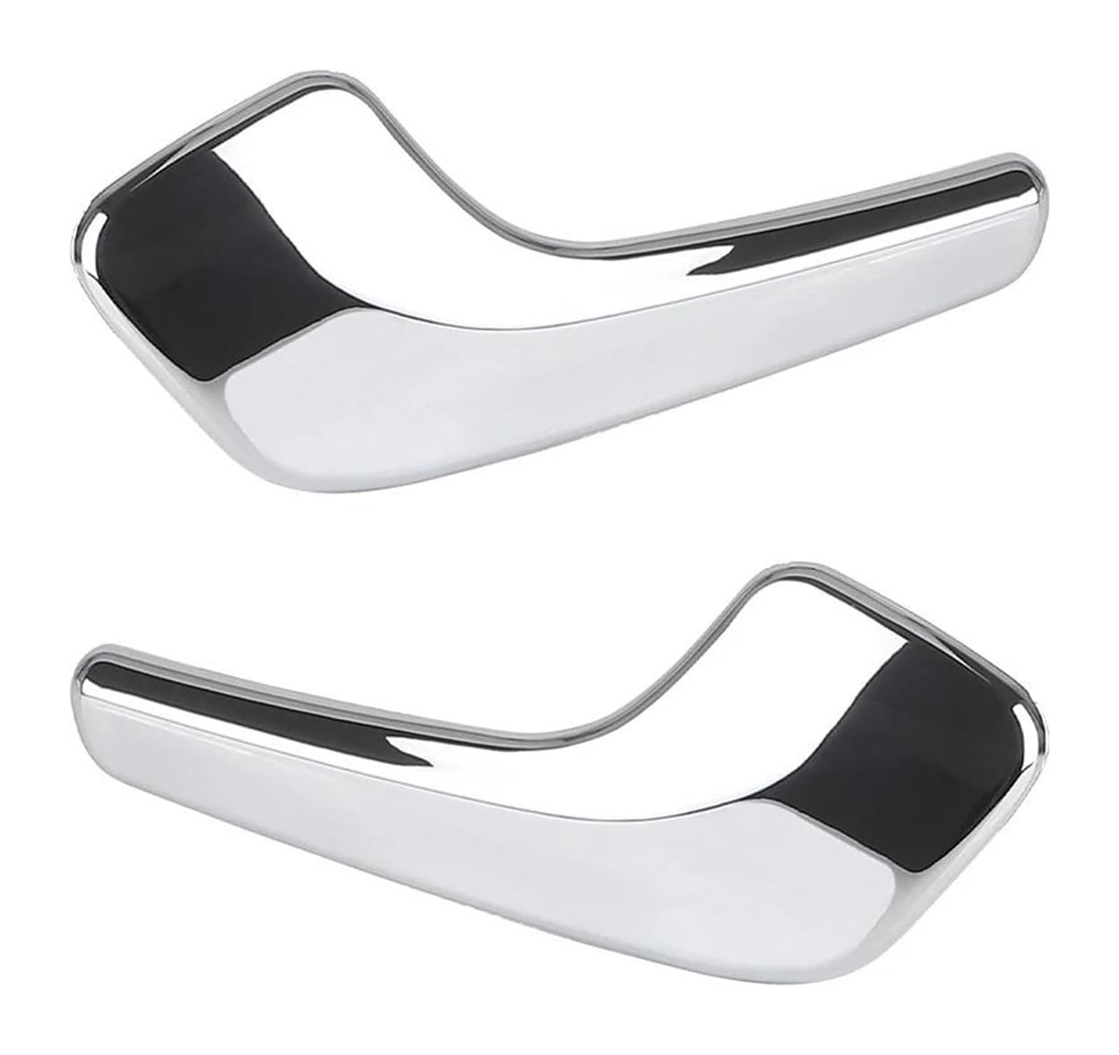 TYTYASS Inner Door Handle for Vauxhall for Opel for Corsa D for Corsavan 2006-2016 Mk3 2006-2013 Car Interior Parts Inside Door Handle 13297813 13297814(L+R)