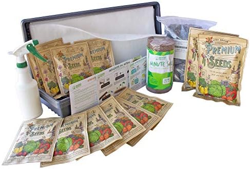 Deluxe Microgreens Growing Kit - Grow Micro Greens & Baby Salad -...