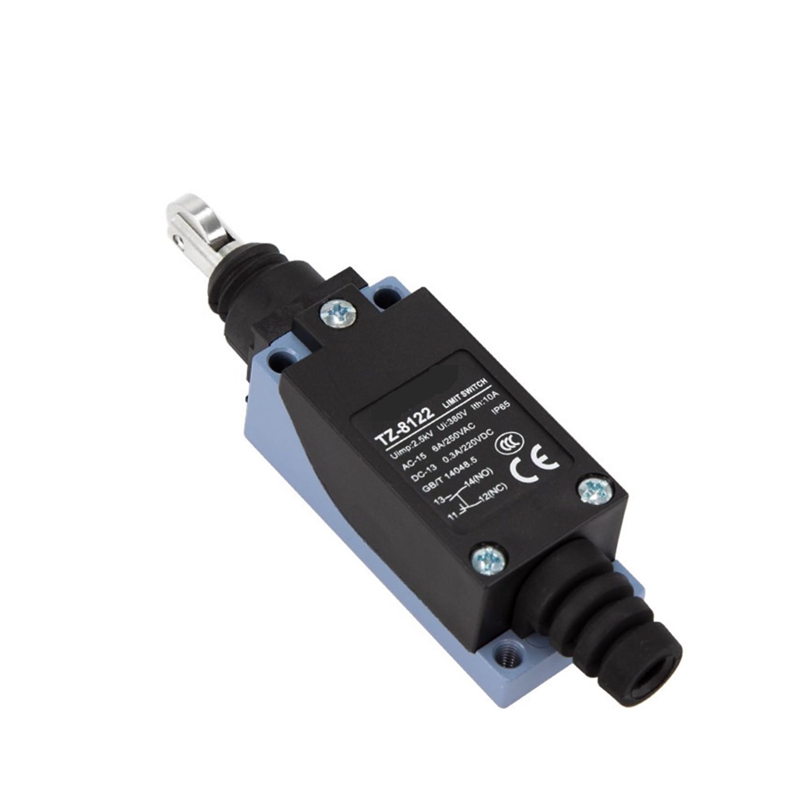 Micro interrupteur fin de course TZ-8122 étanche à roue inox durable - 3