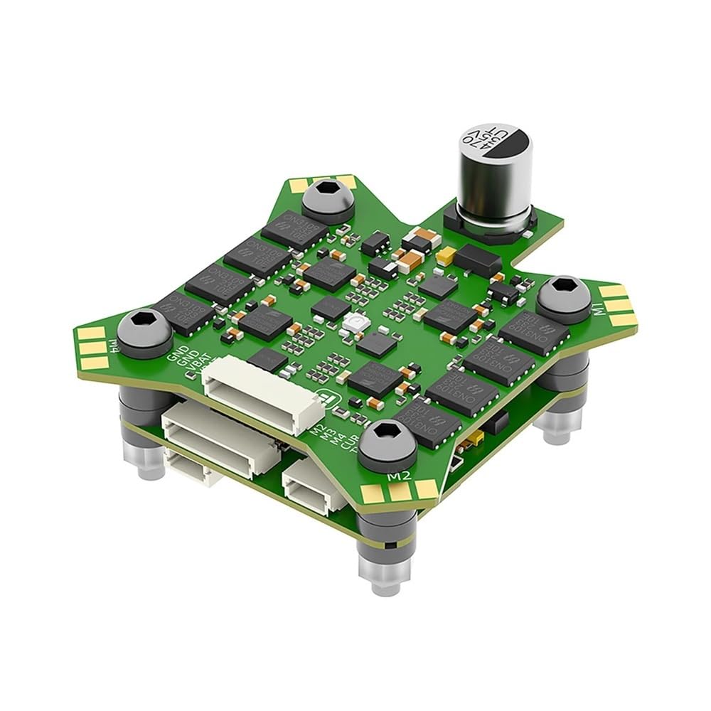 F722 F7 Controllore di Volo ESC 1.6W VTX for Drone FPV | Adatto for F722 F7 STM32F722 55A 4in1 ESC 1.6W VTX 30.5x30.5mm 2-6S LiPo