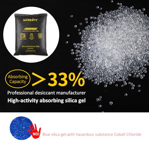 Wisedry Rechargeable Silica Gel Packs