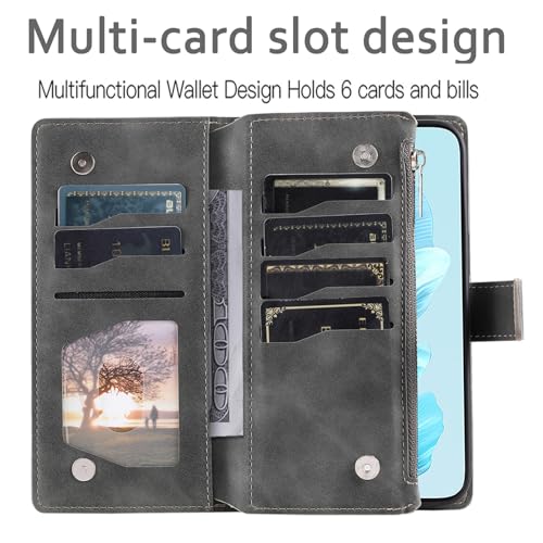Coque Honor 200 Lite gris solution anti rayures et chutes UK DKTTQB