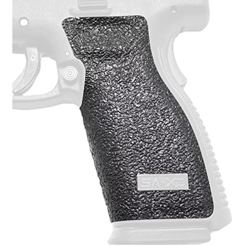 GripOn Textured Rubber Grip Wrap for Springfield XD Full Size 9/357/40 (Black) Cover
