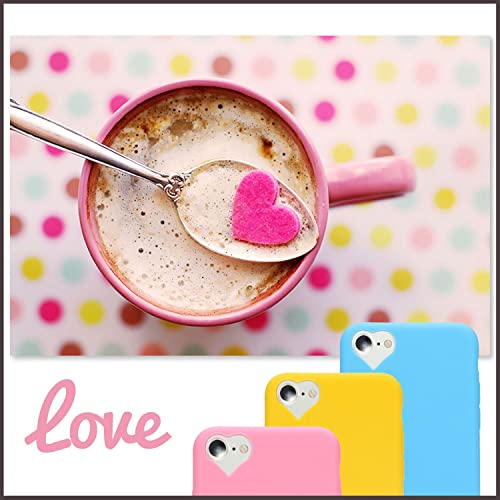 NALIA Cover Cuore compatibile con iPhone SE 2022 /...