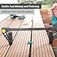 wolfcraft Montagezwinge 6985000 – Zwinge für den Terrassenbau – Distanzhalter für den Bau einer Holzterrasse – Spannkraft: 120 kg – Spannweite: 450 mm